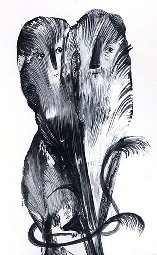 Сфинксы. Молодой и старый.