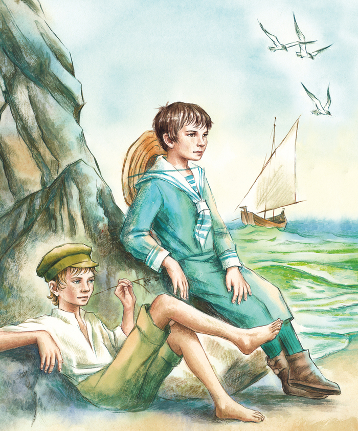 К повести В.Катаева "Белеет парус одинокий"