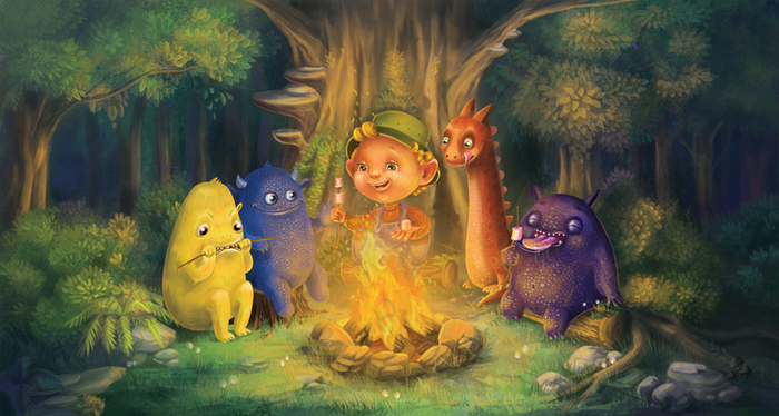 Лесные друзья