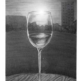 Иллюстрация к стихотворению "Осадок солнечного света"