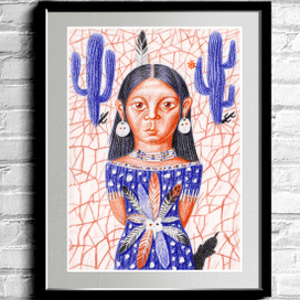 Постеры художников Оболенских 