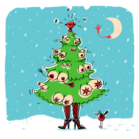 Маленькой елочке холодно зимой