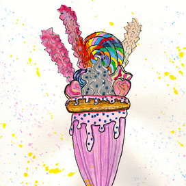 Фрикшейк с мороженым