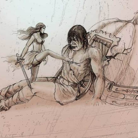 Старый набросок к интерпритации..-Золушка!)))