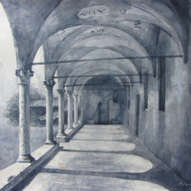 Монастырский дворик