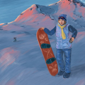 Зима на склоне