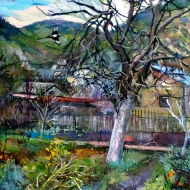 Сорока летит