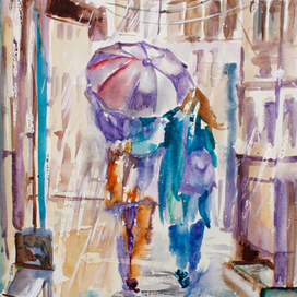 Цветной дождь