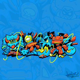 moster illustrations 2