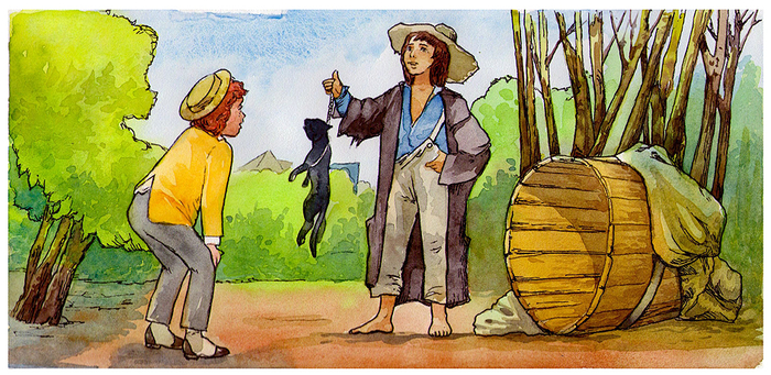 Tом Сойер. Средство от бородавок.