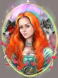 Девушка и волки