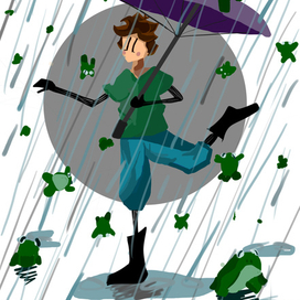 Необычный дождь 