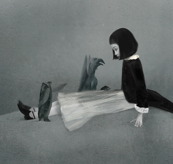 Алиса, грифон и черепаха