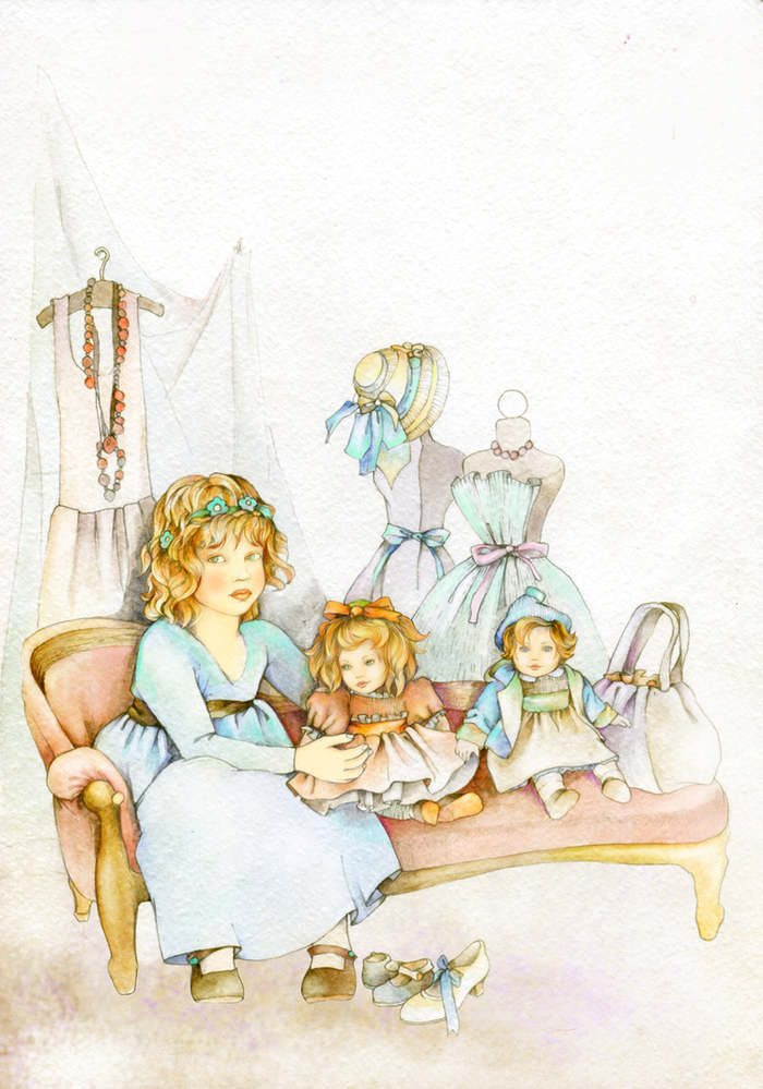 Иллюстрация к детскому стихотворению