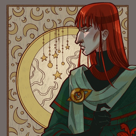 Иллюстрация для обложки скетчбука