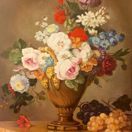 Натюрморт. Копия. Французская живопись 18в.