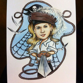 Юная пиратка