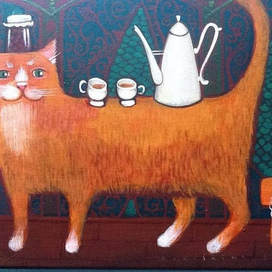 чайная кошка