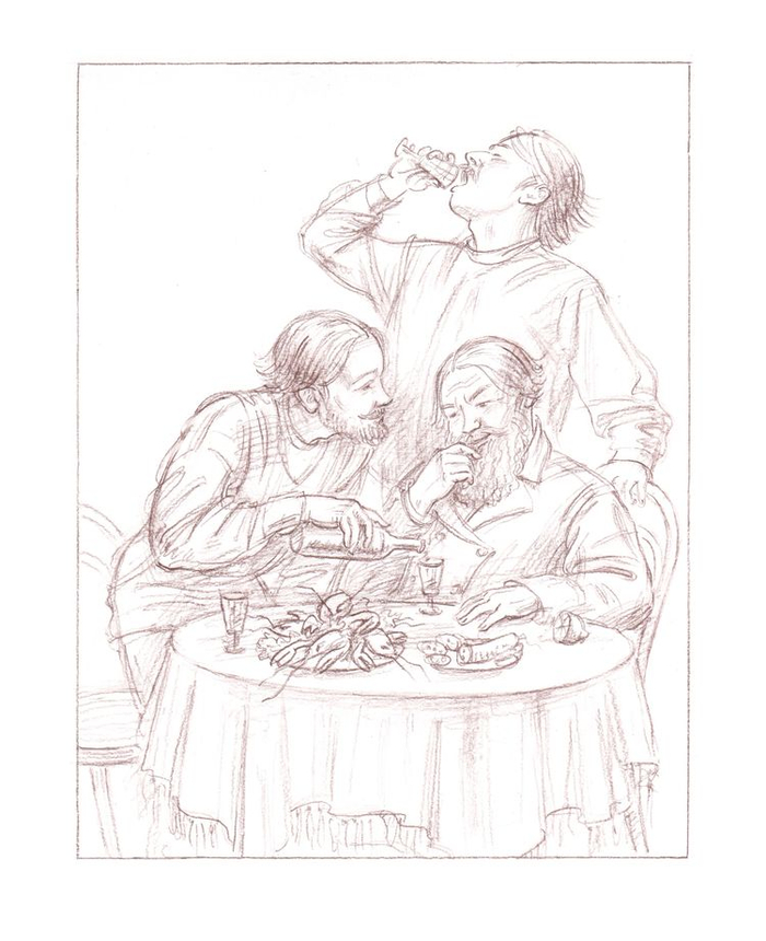 "Не в свои сани не садись" А.Н. Островский; иллюстрация