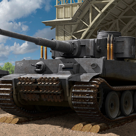 Pz. Kpfw. VI Tiger I (box art for RFM)