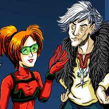 Лиса и Волк - Обложка для комикса