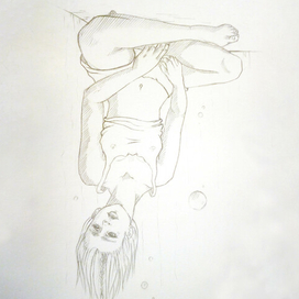 Девушка на потолке