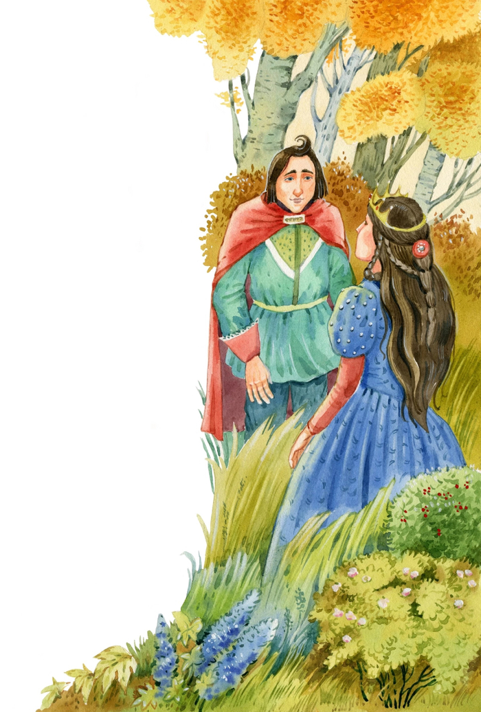 К сказке Шарля Перро "Хохлик", для изд. Эксмо