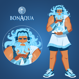 Дизайн персонажа BonAqua