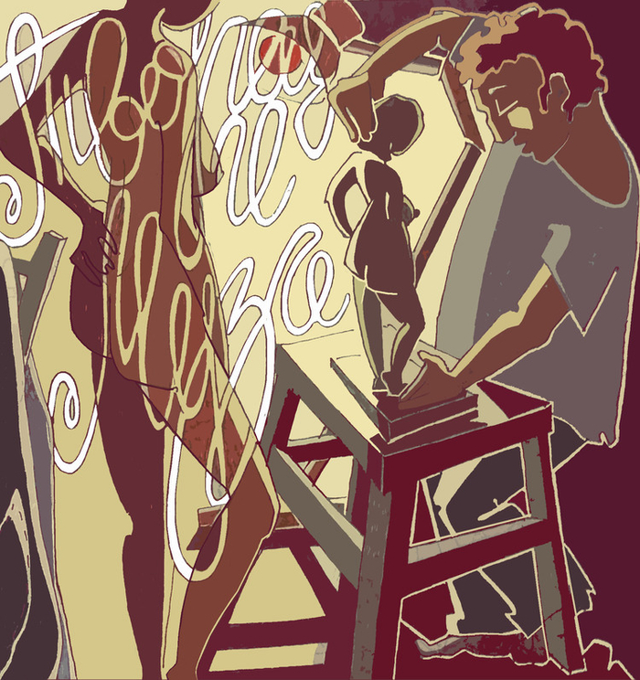 скульптор и муза