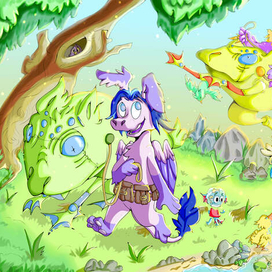 Персонаж Лу для конкурса