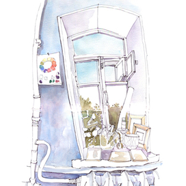 В мастерской