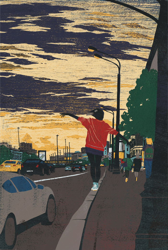 Воронесса на закате