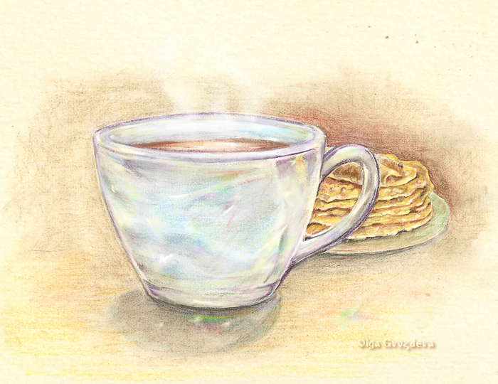 Марафон "Мягко о стихах" 8 день - Приглашаю на блинчики