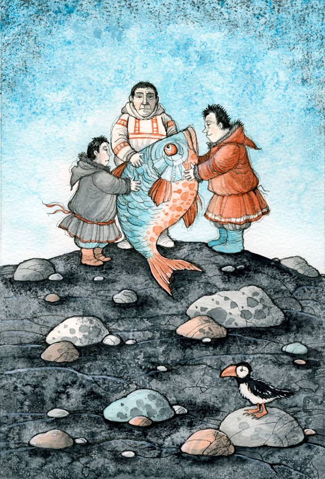 Три рыбака.