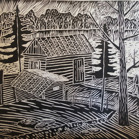 Деревушка у речки