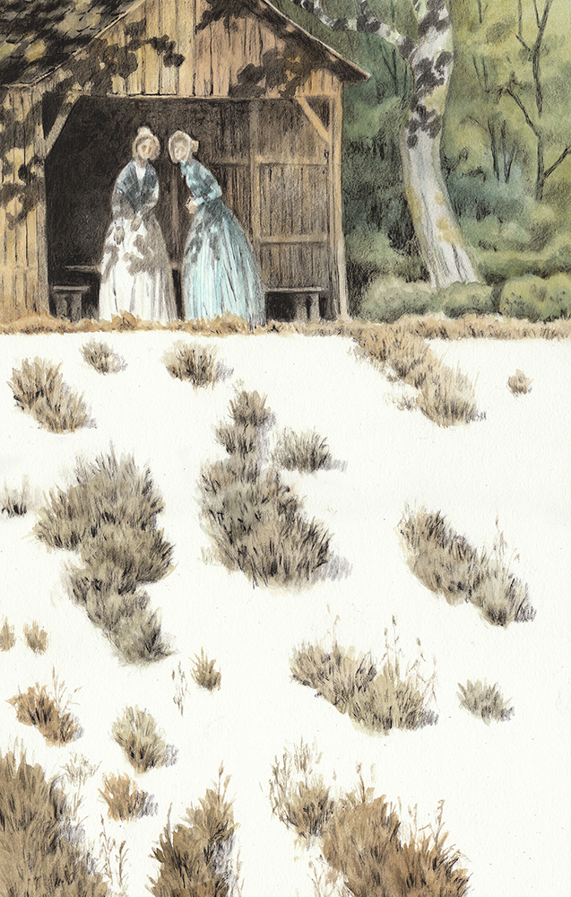 Женщина в белом