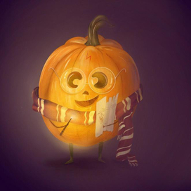 Harry Potter  pumpkin character