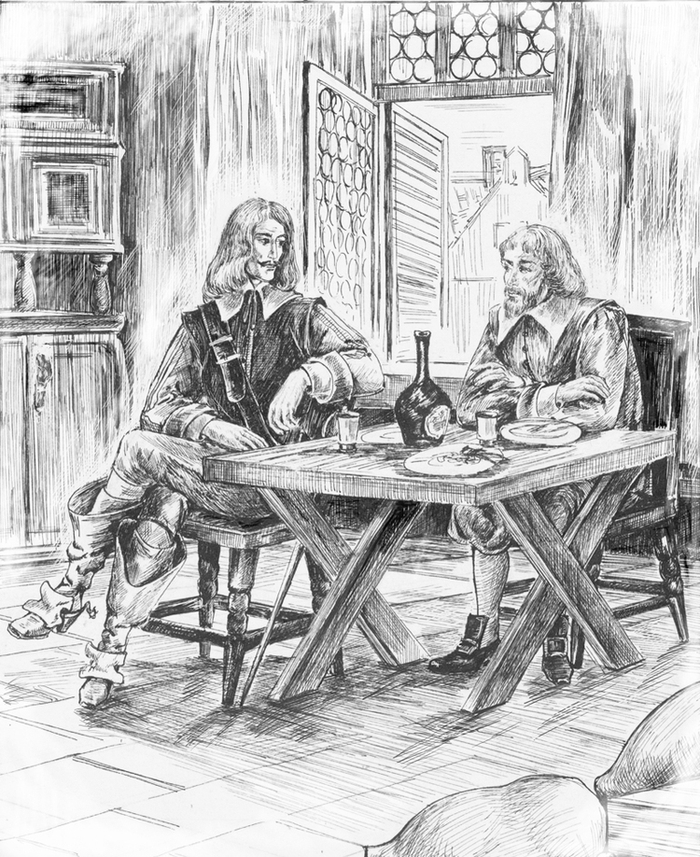 Иллюстрация. А.Дюма. "Виконт де Бражелон"