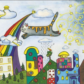 кот включатель ночи