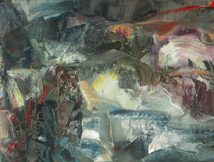 горная шория.этюд