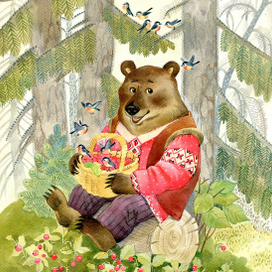 Мишка для книжки)