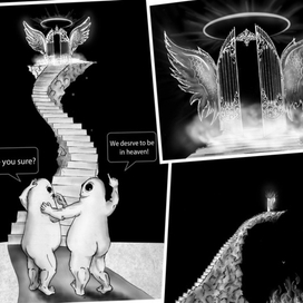 Иллюстрация серия "злюки" 3