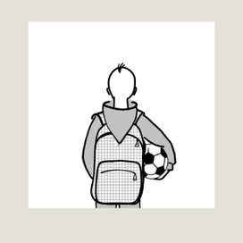 Мальчик с мячём