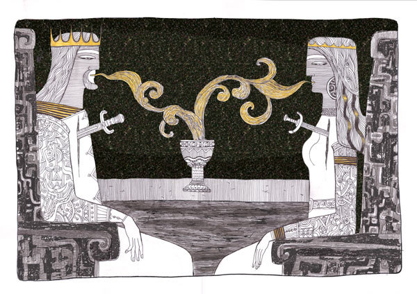 Дорога сна. Илл. к песне группы "Мельница"