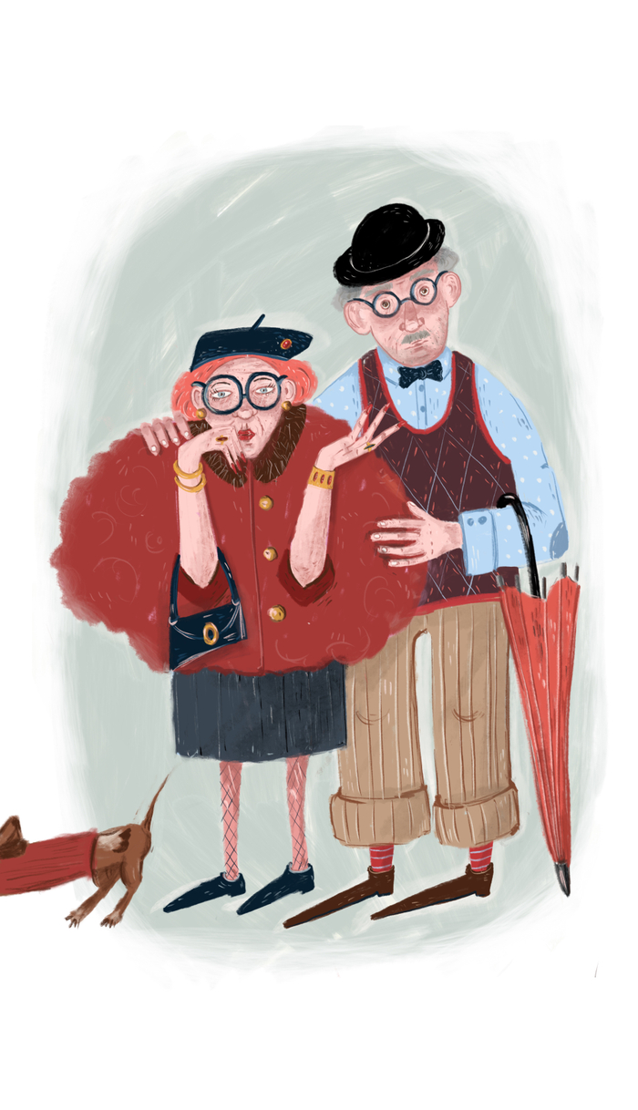 Интеллигентная пара