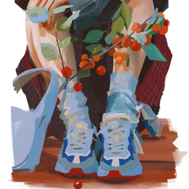 Цветной набросок