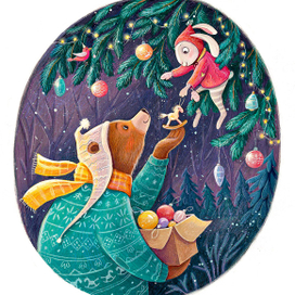 Медведь и заяц