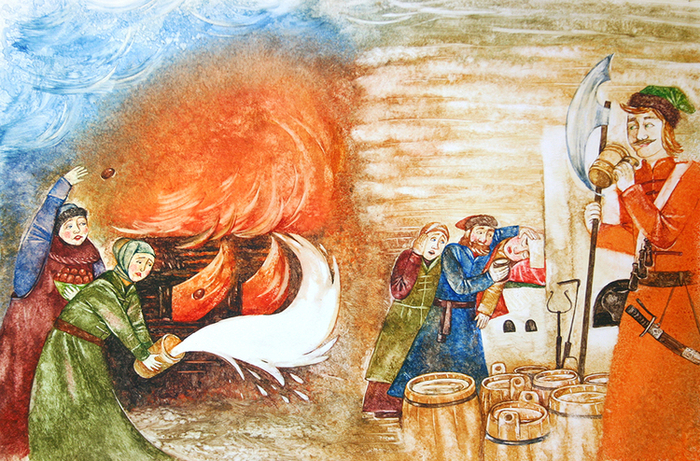 про стрельцов и пожары