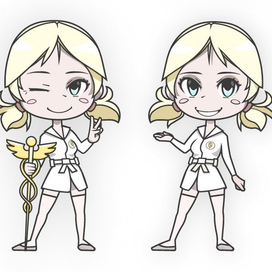 девушка золото