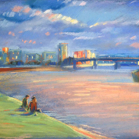 Вечер над Иртышом